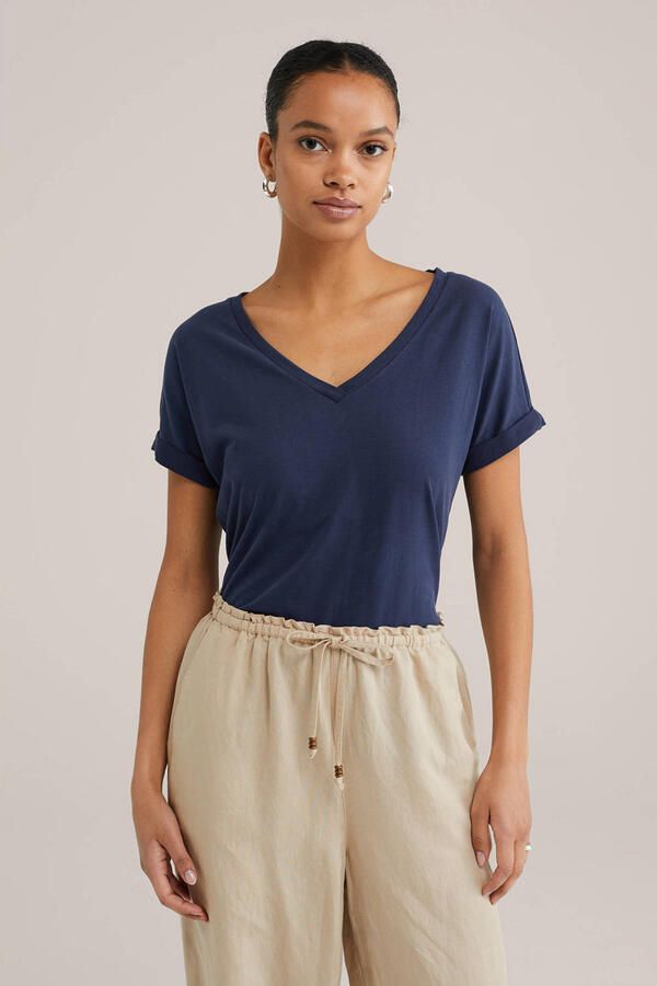 WE Fashion top donkerblauw - Foto 1