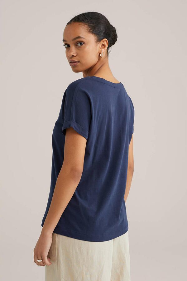 WE Fashion top donkerblauw - Foto 2