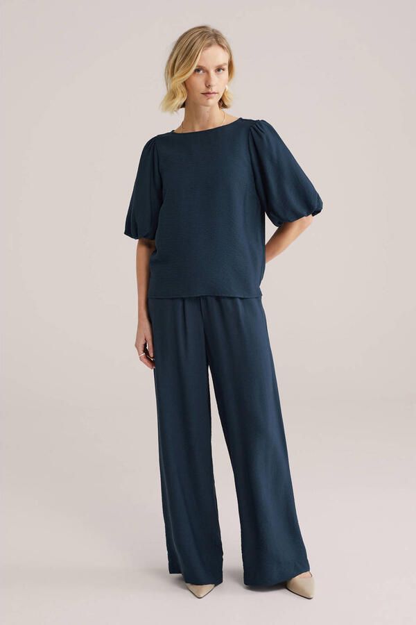 WE Fashion top donkerblauw - Foto 2