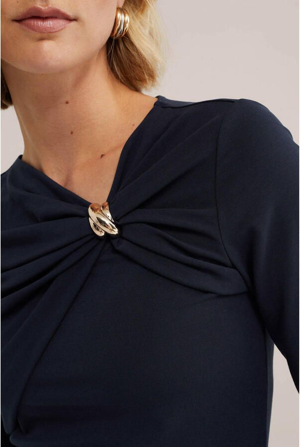 WE Fashion top donkerblauw - Foto 2