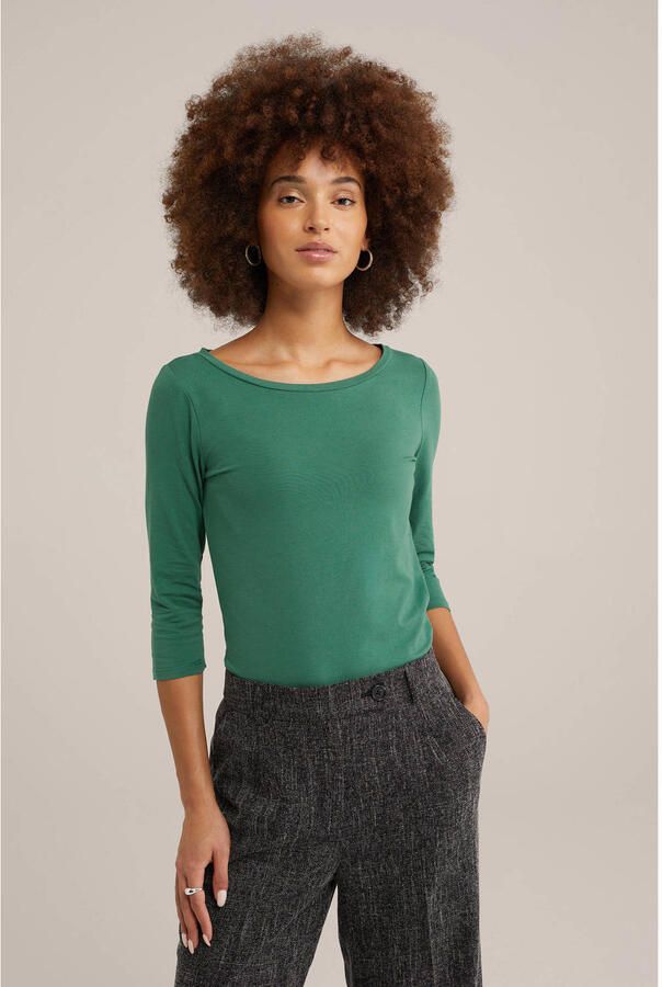 WE Fashion top donkergroen - Foto 2