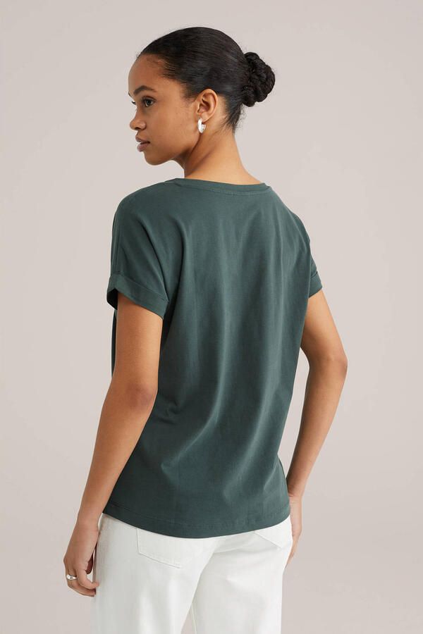 WE Fashion top donkergroen - Foto 3