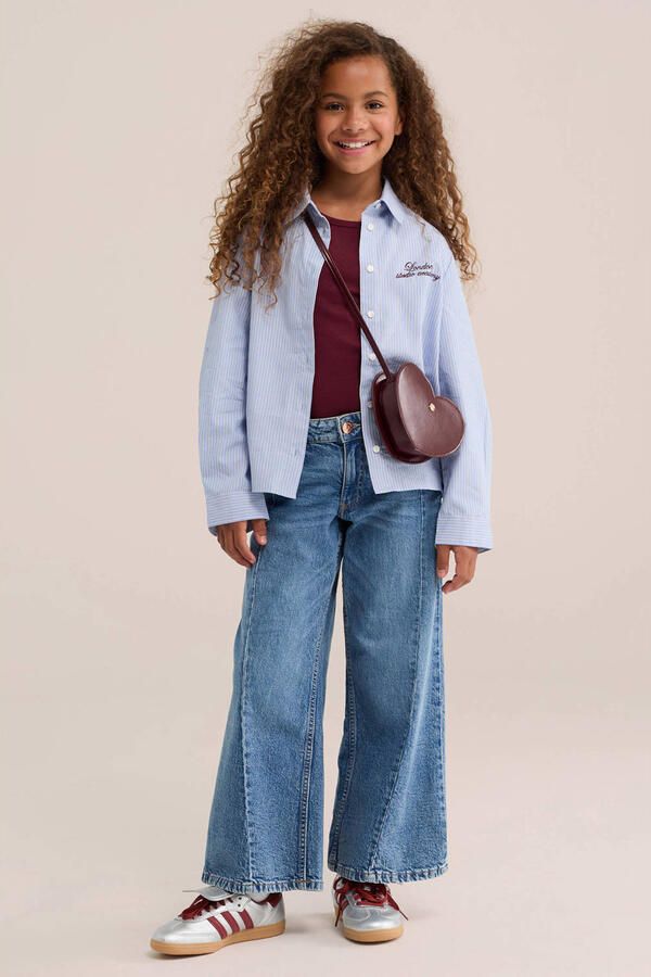 WE Fashion top donkerrood - Foto 2