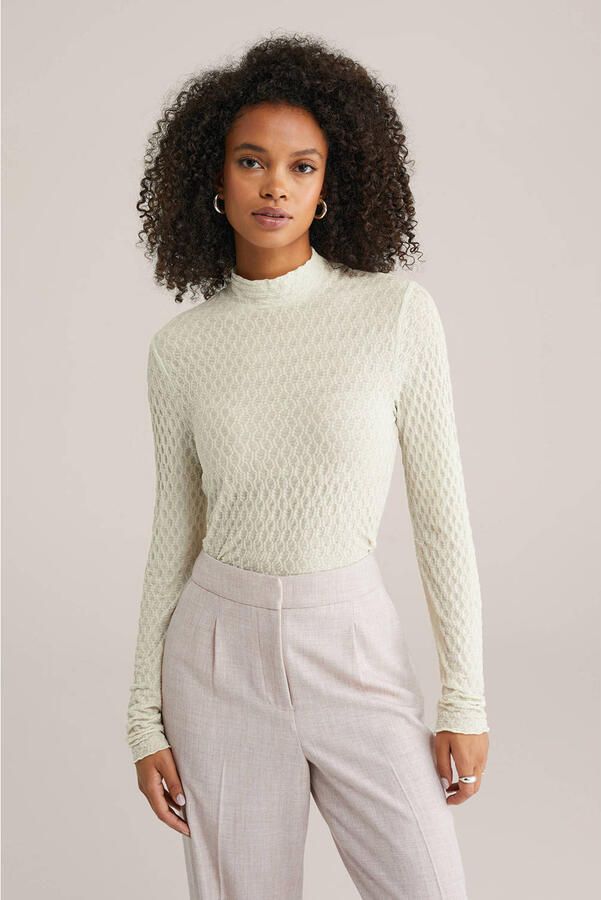 WE Fashion top ecru