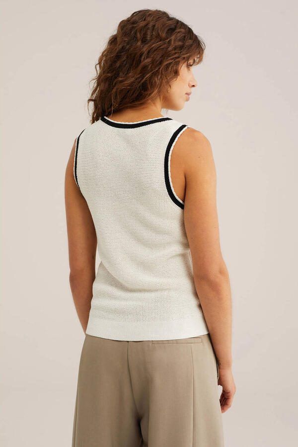 WE Fashion top ecru - Foto 3