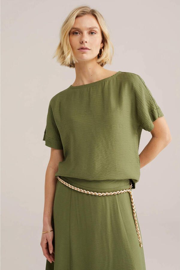 WE Fashion top groen