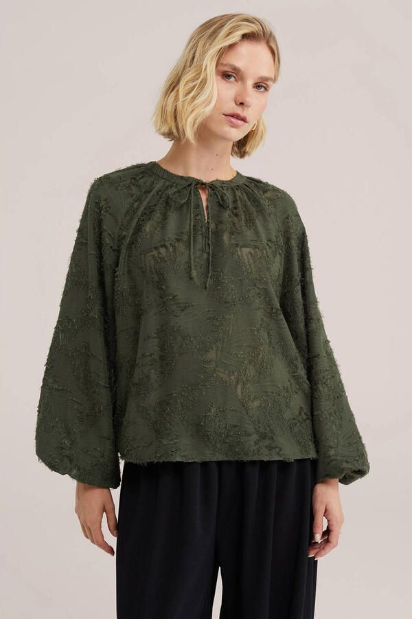 WE Fashion top groen