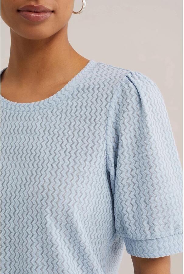 WE Fashion top lichtblauw - Foto 2