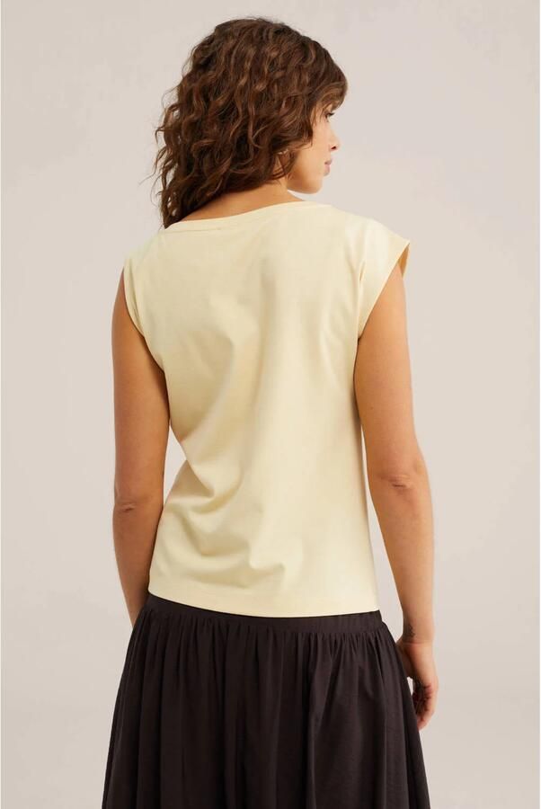 WE Fashion top lichtgeel - Foto 2