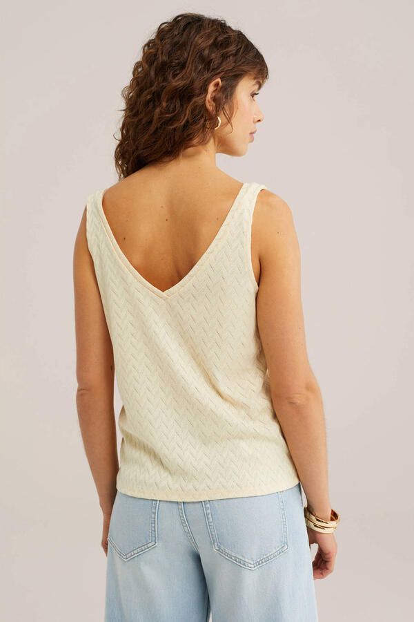 WE Fashion top lichtgeel - Foto 2