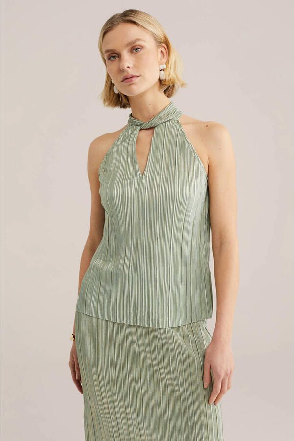 WE Fashion top lichtgroen