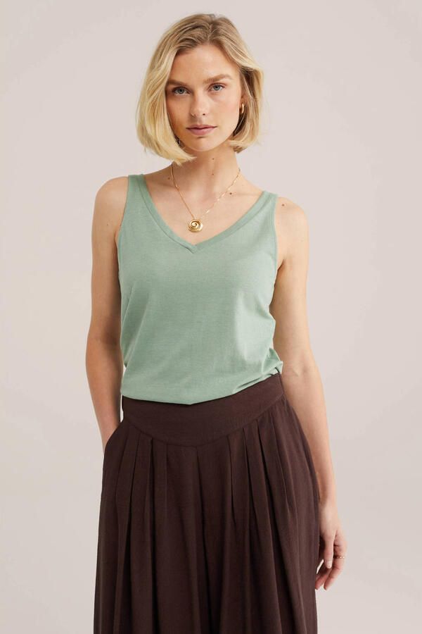 WE Fashion top lichtgroen