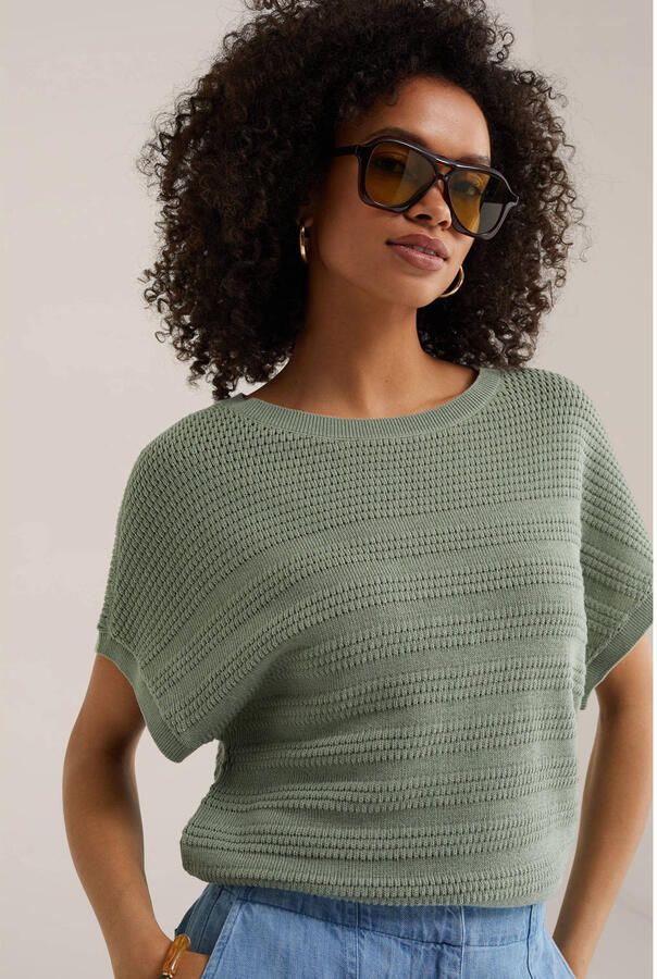 WE Fashion top lichtgroen - Foto 3