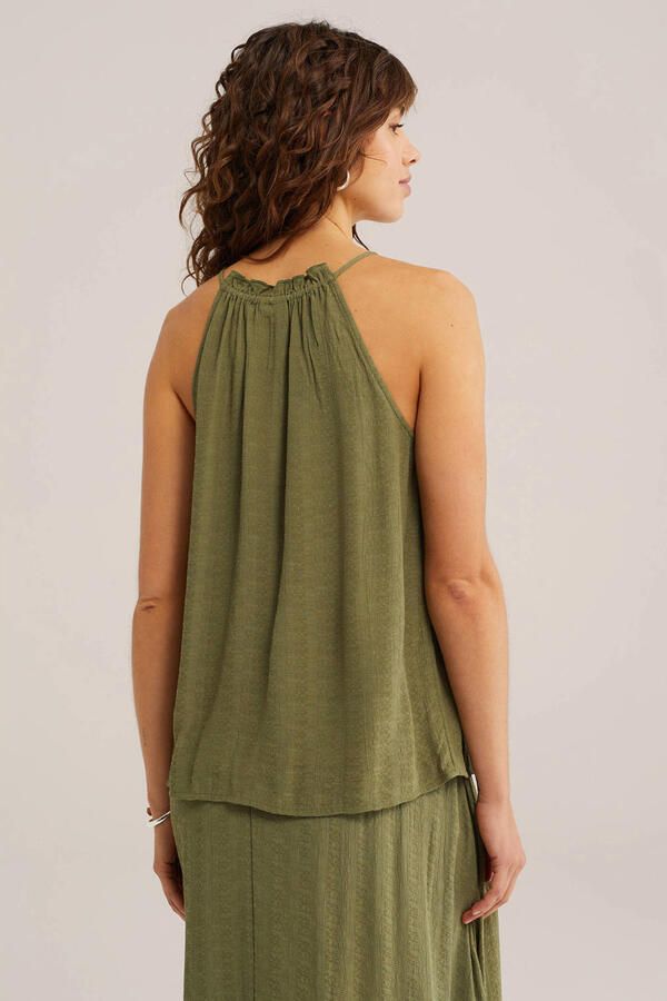 WE Fashion top olijfgroen - Foto 2