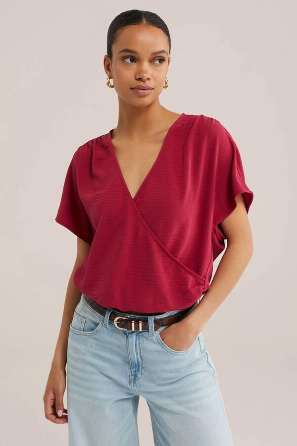 WE Fashion top rood