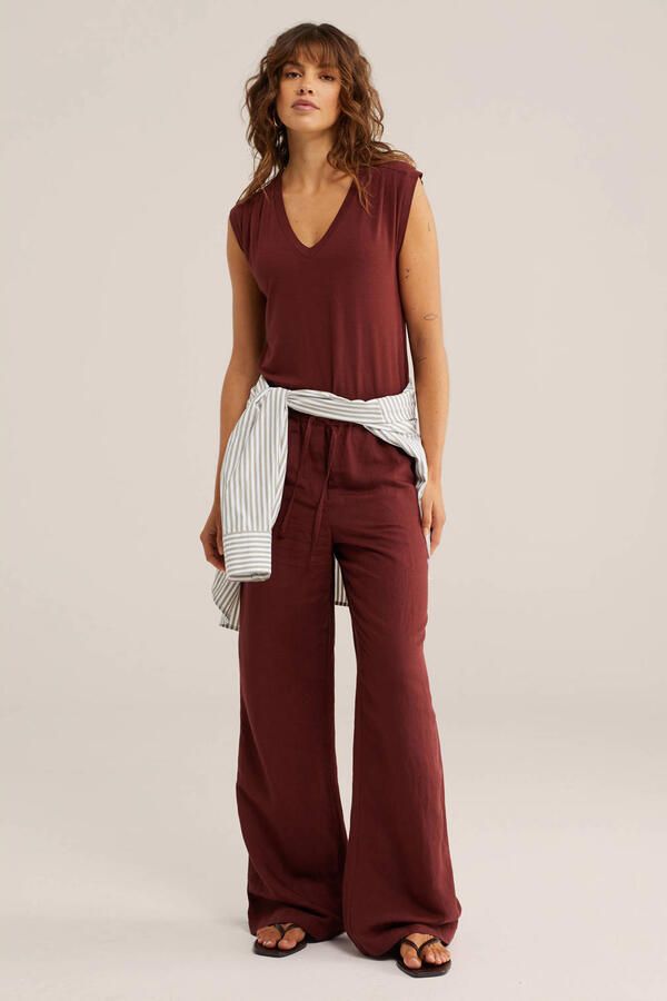 WE Fashion top roodbruin - Foto 3