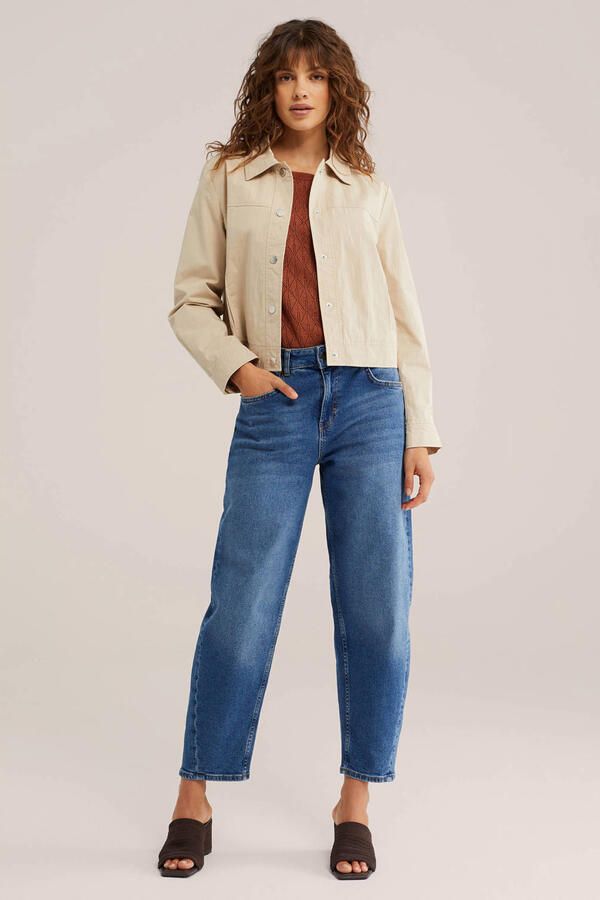 WE Fashion top terra met lurex - Foto 3