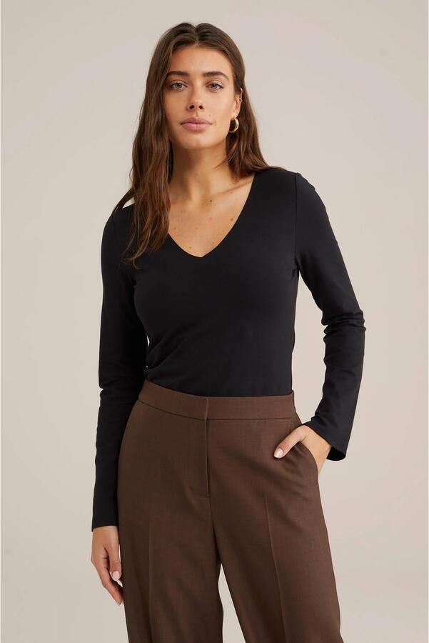 WE Fashion top zwart