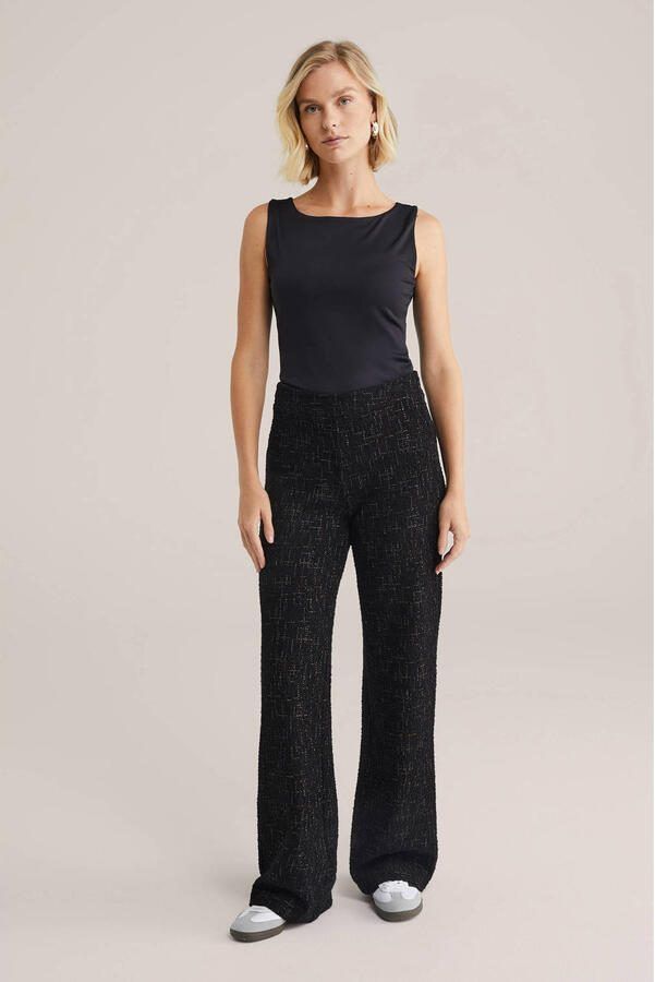WE Fashion top zwart - Foto 2