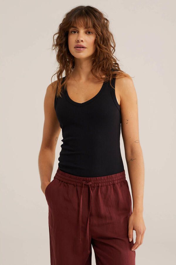 WE Fashion top zwart