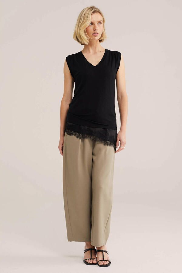 WE Fashion top zwart - Foto 2