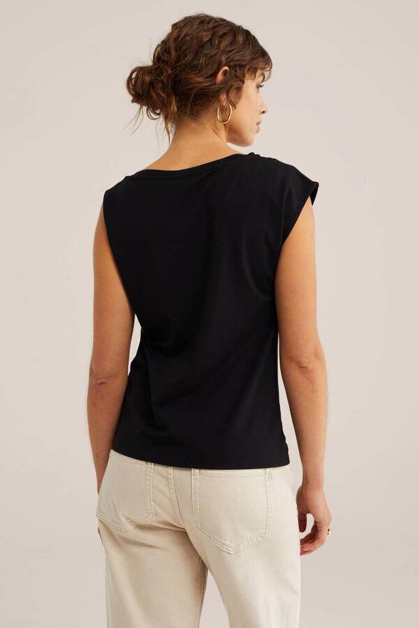 WE Fashion top zwart - Foto 2