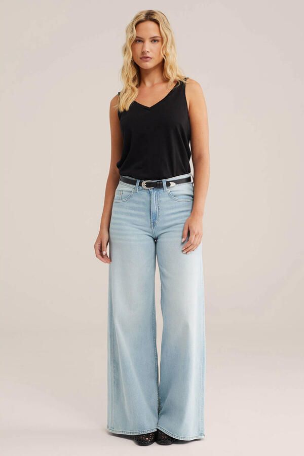 WE Fashion top zwart