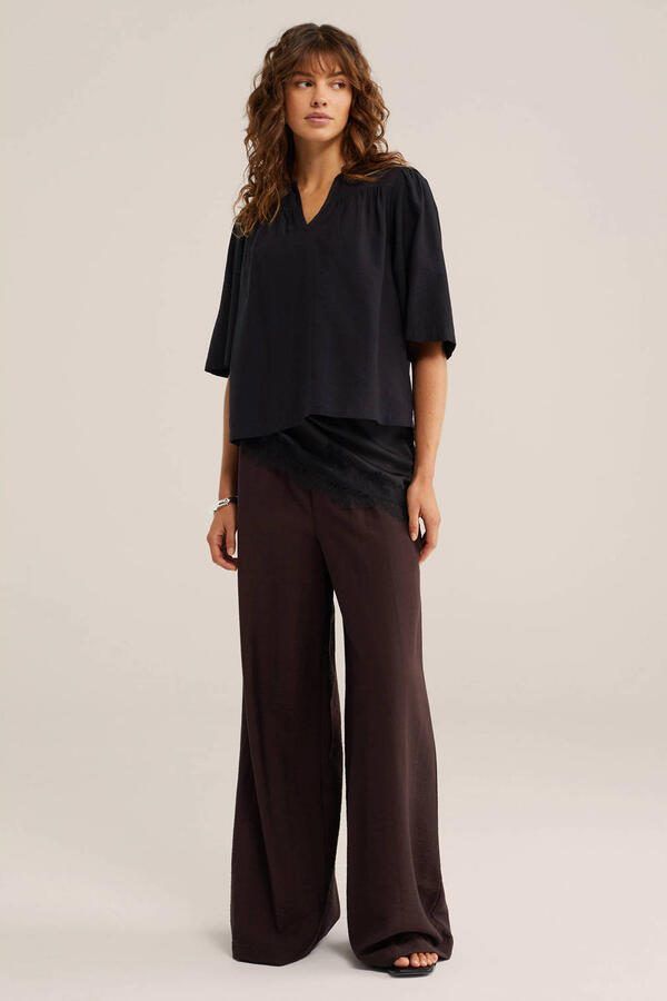 WE Fashion top zwart - Foto 3