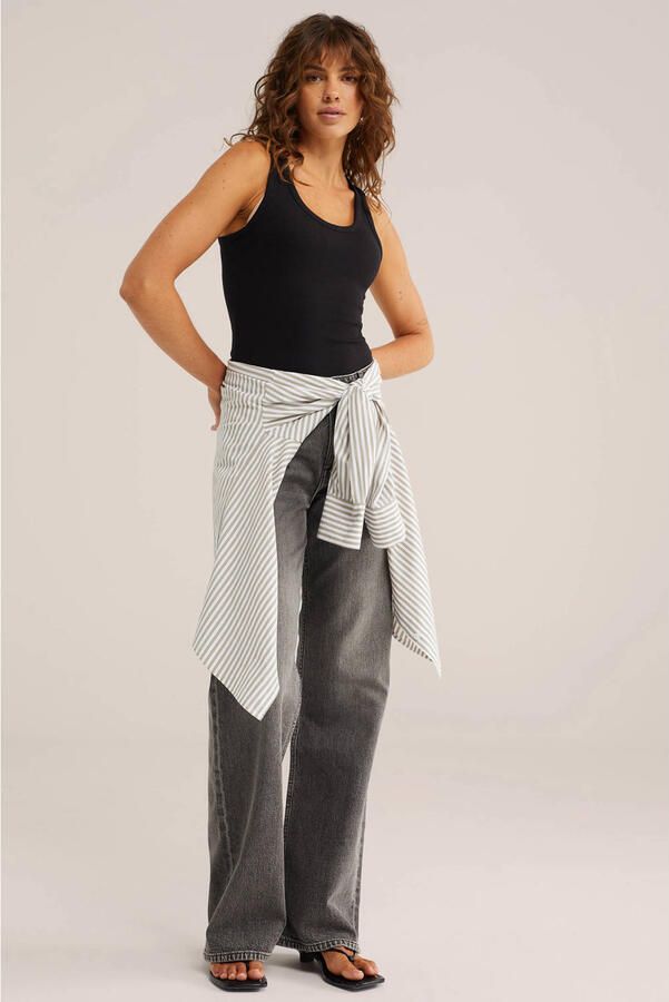 WE Fashion top zwart - Foto 2