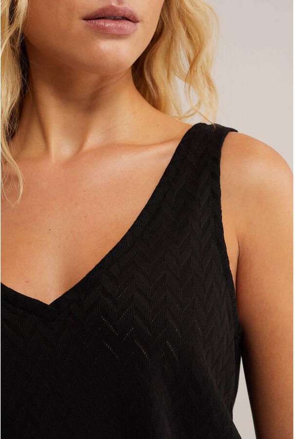 WE Fashion top zwart - Foto 2