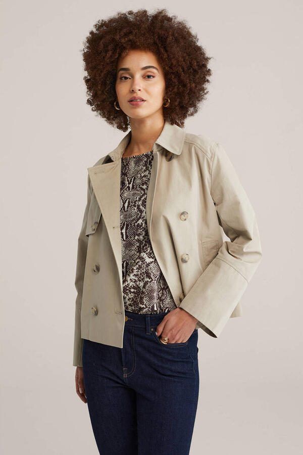 WE Fashion trenchcoat beige