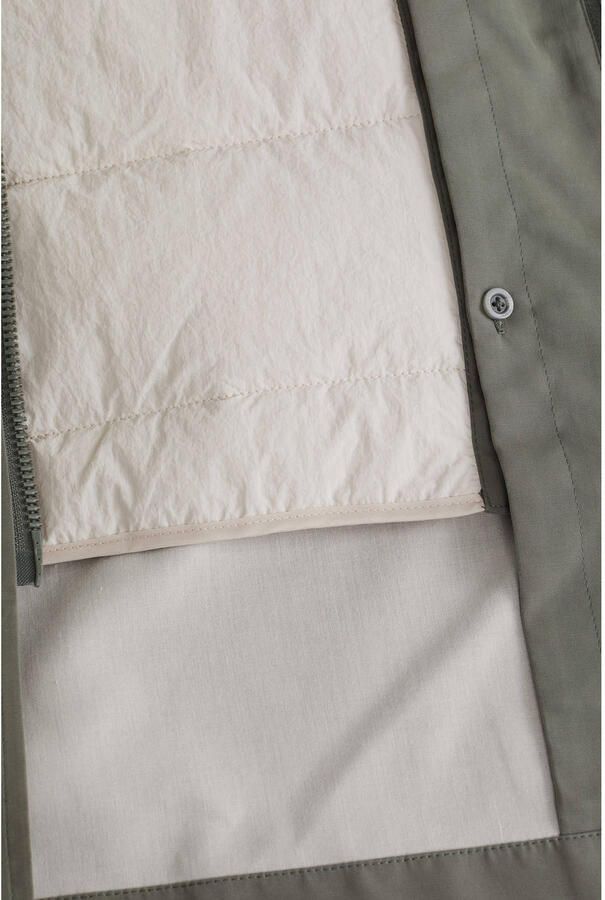 WE Fashion trenchcoat groen - Foto 2