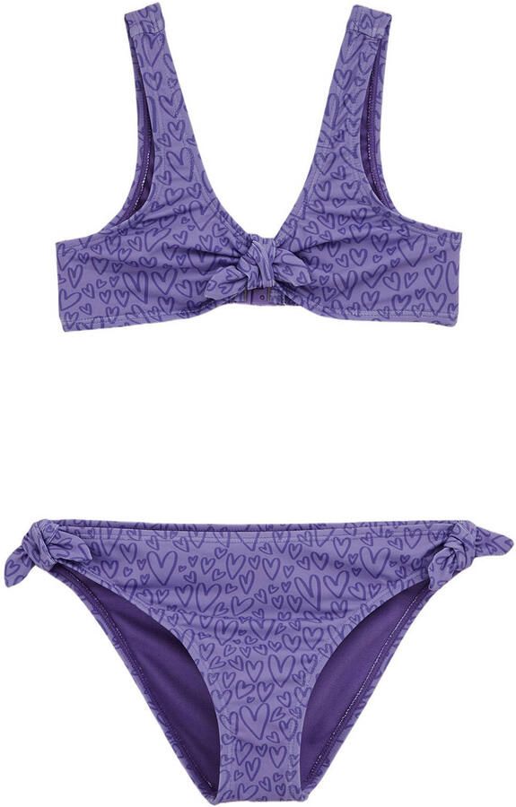 WE Fashion triangel bikini paars