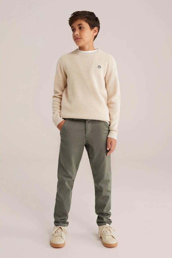 WE Fashion trui beige fijn gebreid - Foto 3