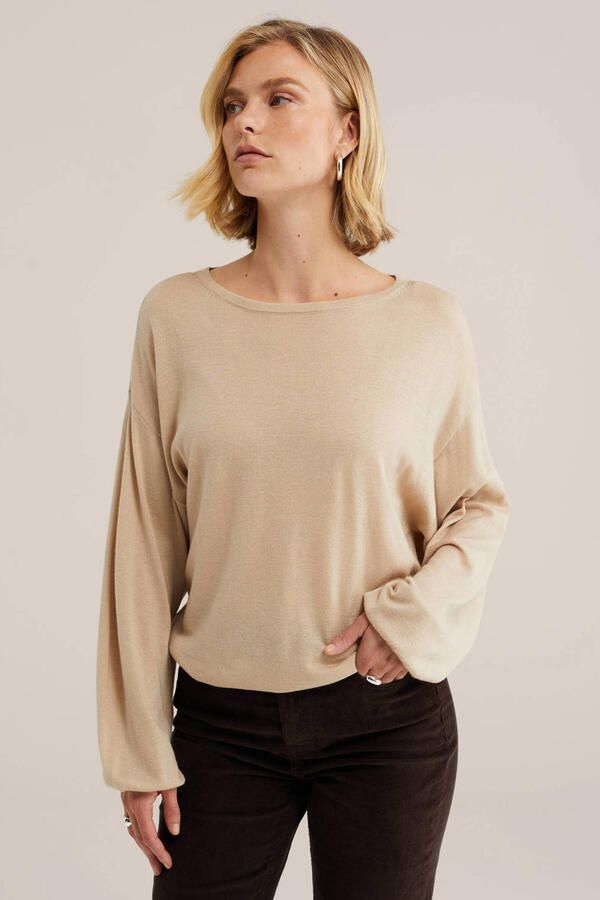 WE Fashion trui beige