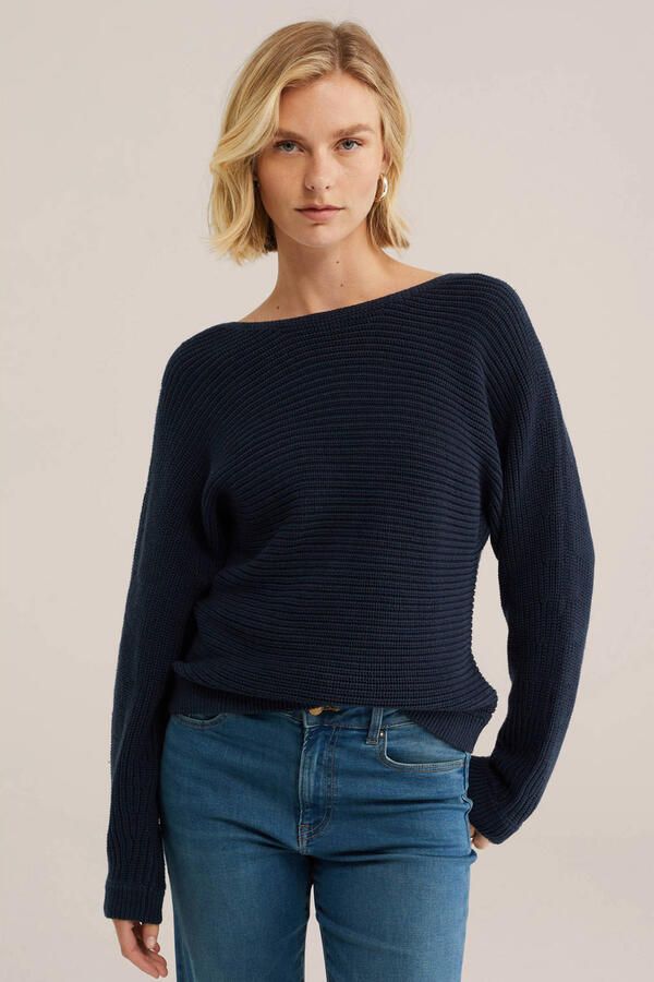 WE Fashion trui blauw