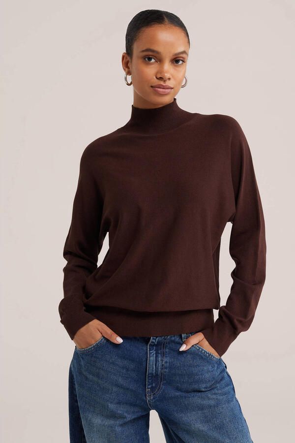 WE Fashion trui bruin
