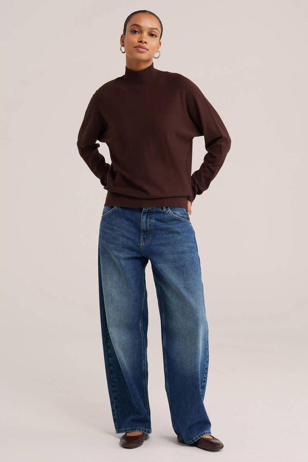 WE Fashion trui bruin - Foto 2