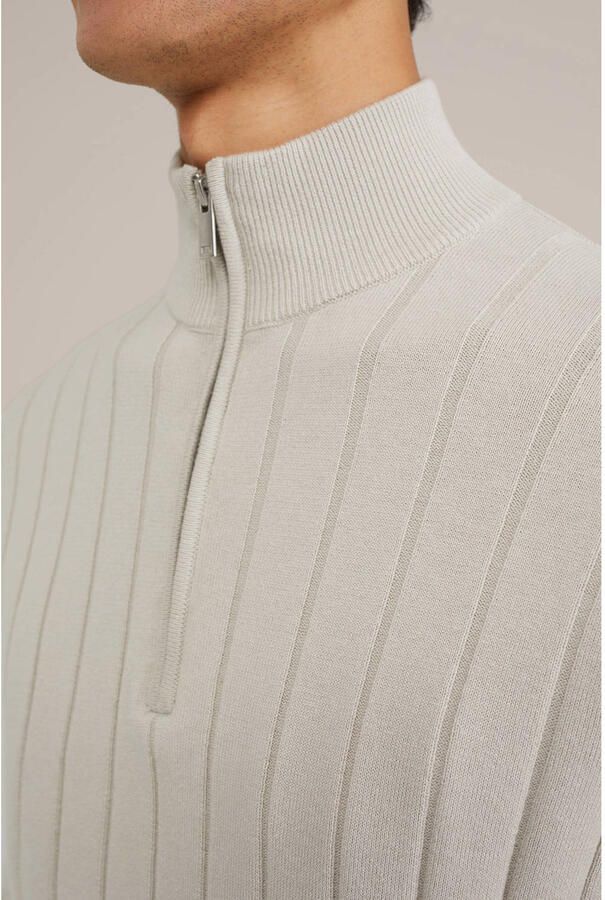 WE Fashion trui fijn gebreid beige - Foto 2