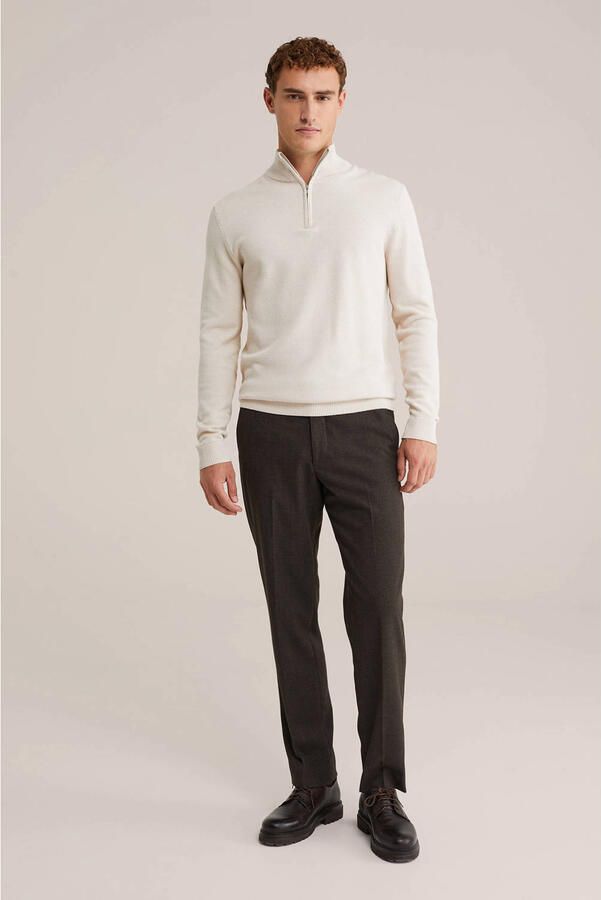 WE Fashion trui fijn gebreid ecru - Foto 3