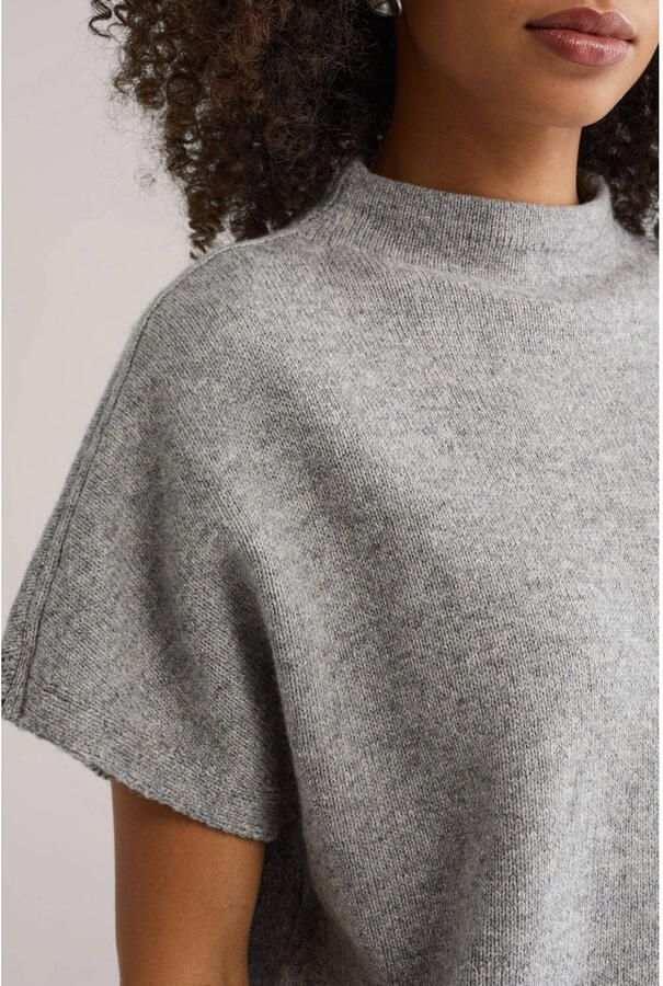 WE Fashion trui grijs gebreid - Foto 2
