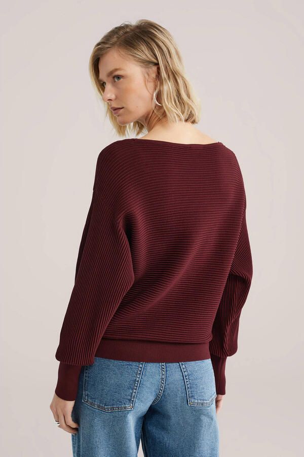 WE Fashion trui rib gebreid - Foto 3