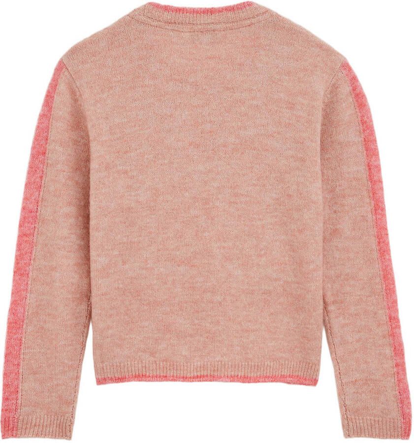 WE Fashion trui roze fijn gebreid - Foto 2
