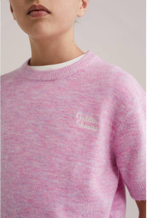 WE Fashion trui roze fijn gebreid - Foto 2