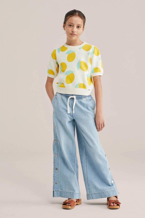 WE Fashion trui wit fijn gebreid - Foto 3