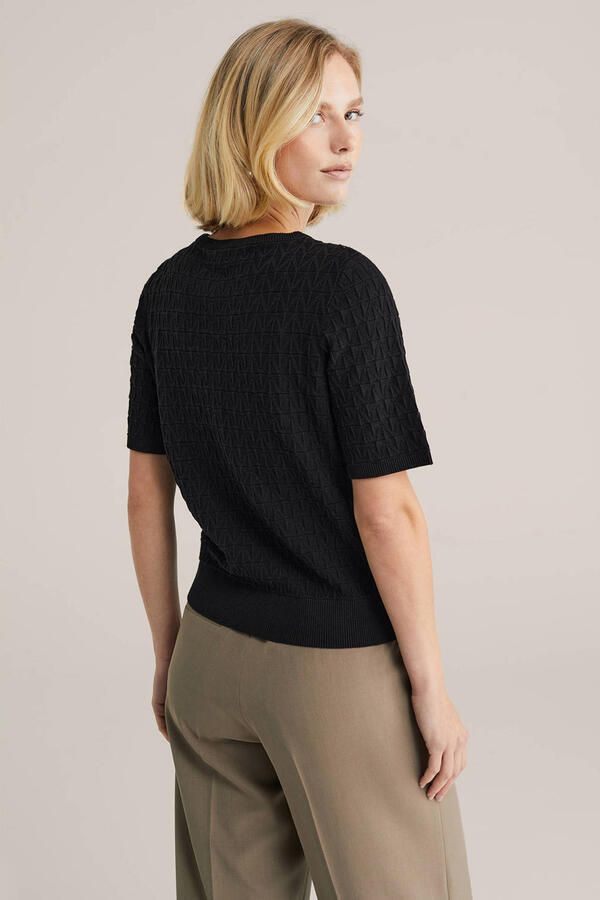 WE Fashion trui zwart - Foto 2