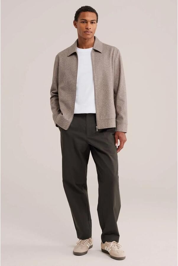 WE Fashion tussenjack met melée cement - Foto 3