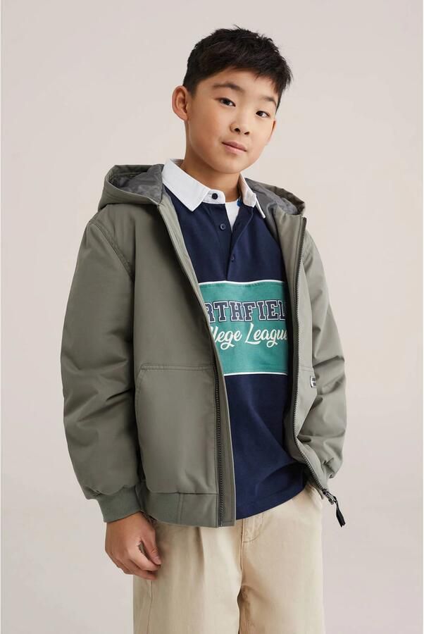 WE Fashion tussenjas groen