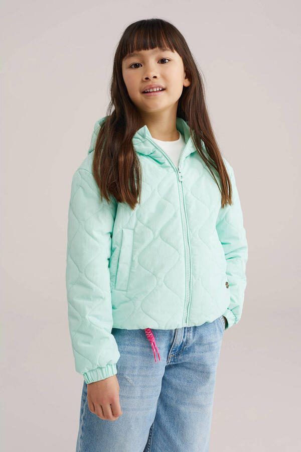 WE Fashion tussenjas mintgroen