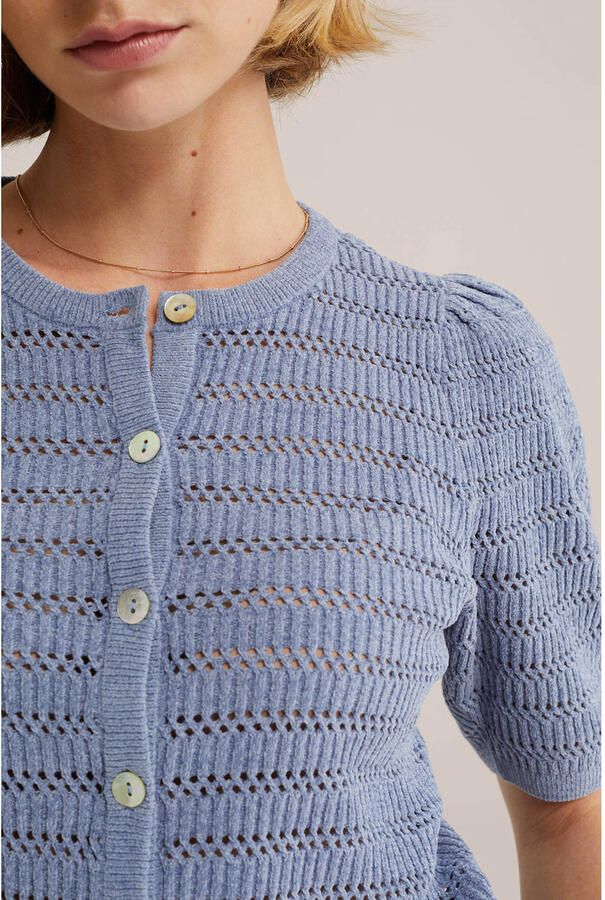 WE Fashion vest grijsblauw - Foto 2